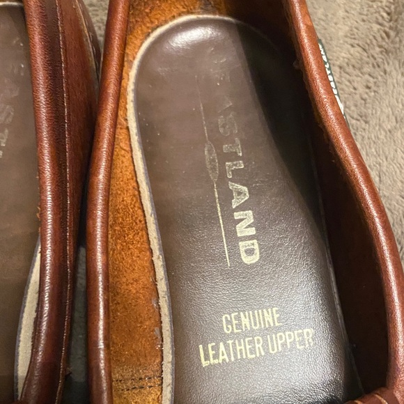 Eastland Genuine Leather Vintage Women’s Brown Loafers - Picture 5 of 6